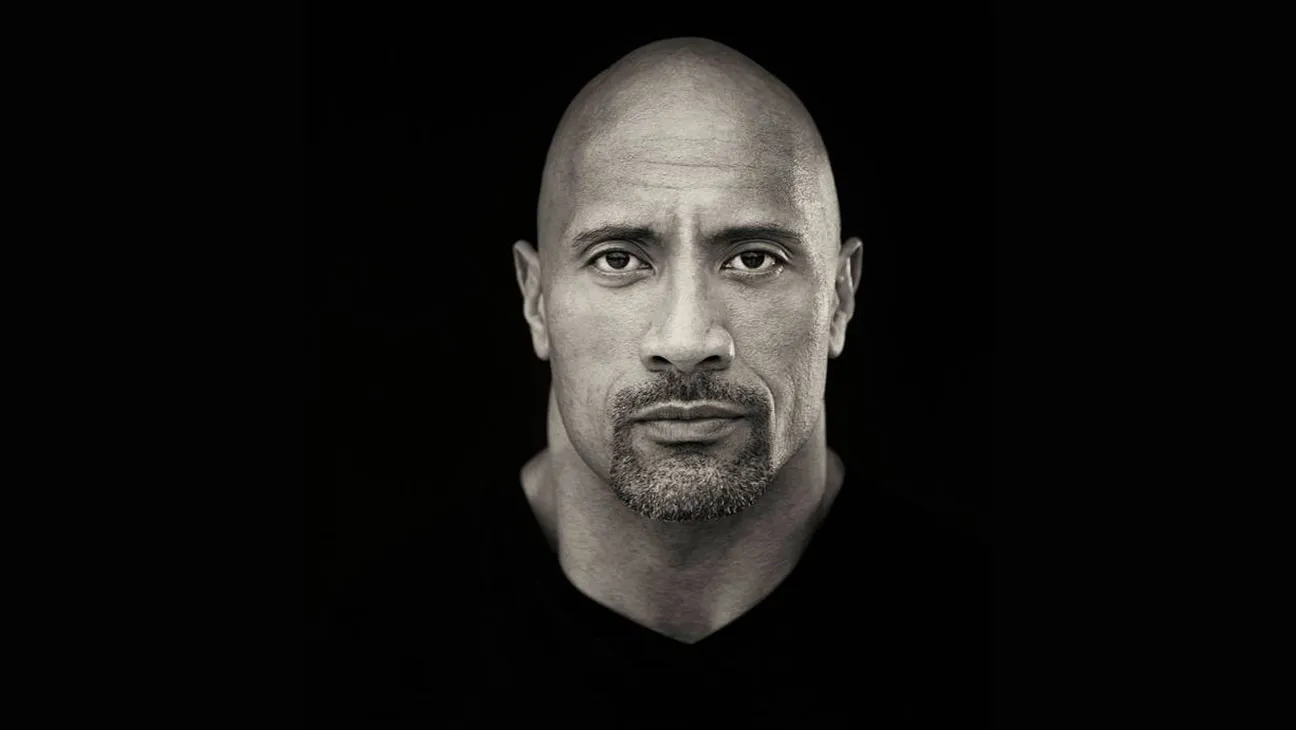Dwayne 'The Rock' Johnson, actor and former WWE champion, headshot